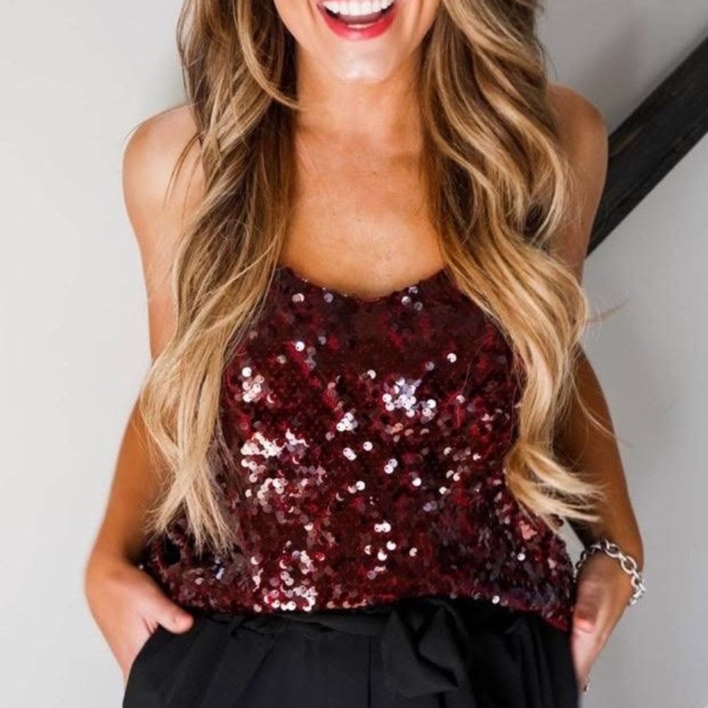WAYF Sequin Cami